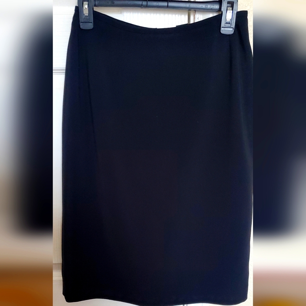 Simply Classic Skirt Black Careert Woman Sz6 LIKE NEW